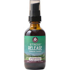 WishGarden Herbs Stress Release for Pregnancy front view of 2 ounce bottle