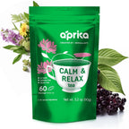 AprikaLife Calm and Relax Herbal Tea 60 teabags box front view
