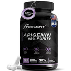BOSCENT Apigenin 100mg chamomile extract supplement front view bottle