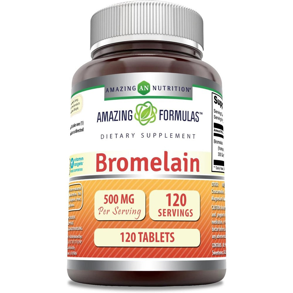 Amazing Formulas bromelain 500 mg 120 tablets