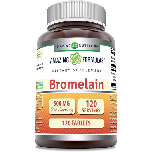 Amazing Formulas bromelain 500 mg 120 tablets