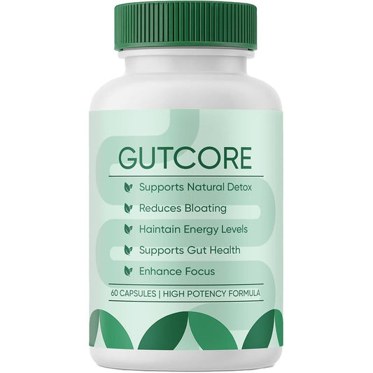 Sequente GutCore Botanical Fibers and Mushroom Capsules front view