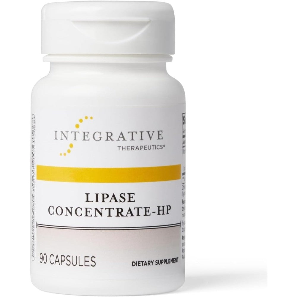Integrative Therapeutics Lipase Concentrate HP 90 Capsules front view