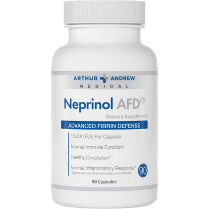 Arthur Andrew Medical Neprinol AFD 90 capsules front bottle view for joint comfort