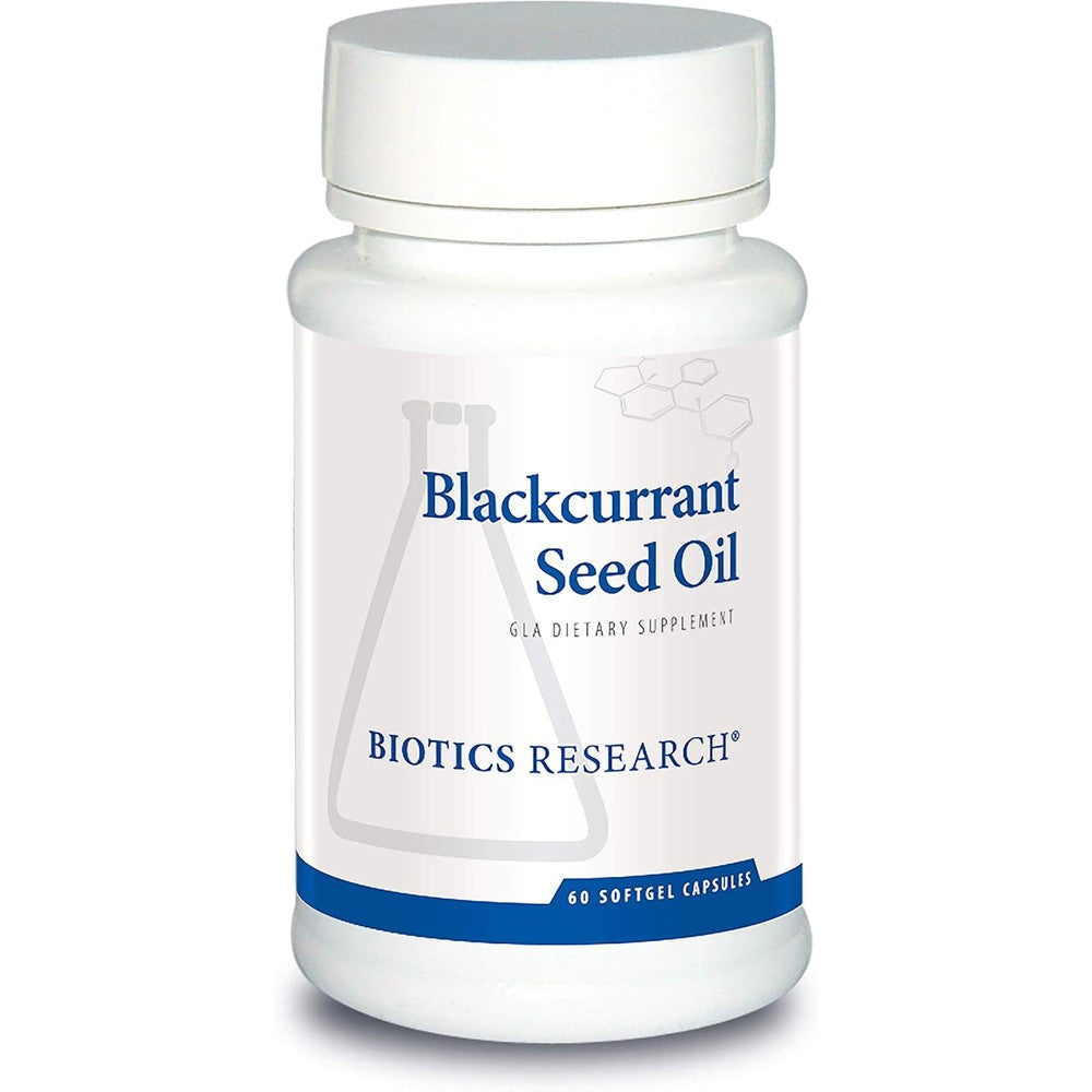 Biotics Research Blackcurrant Seed Oil 535 mg bottle front view