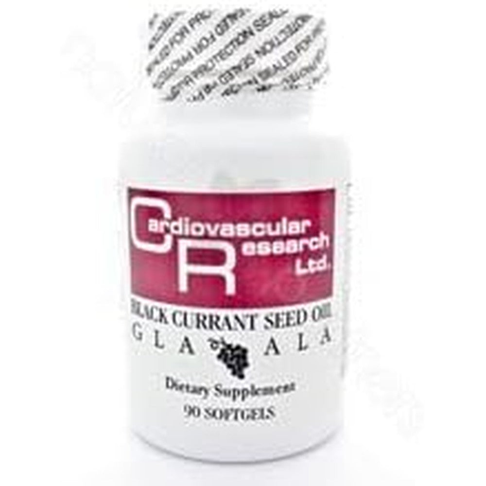 Ecological Formulas Cardio Research Black Currant Seed Oil 90 Softgels bottle front view