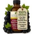 Au Natural Organics black currant seed oil front view bottle