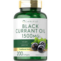 Carlyle black currant oil supplement bottle front view
