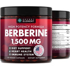 Secret Element Pure Berberine HCL 1500mg front view bottle packaging