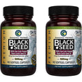 Amazing Herbs premium black seed oil bottle front view nutritional supplement