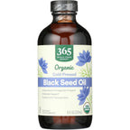 Whole Foods Market Organic Black Seed Oil front view bottle