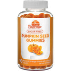 Flamingo Supplements pumpkin seed oil gummies front view bottle
