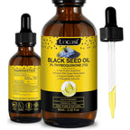 Uocasi cold pressed black seed oil front view bottle