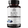 NutraChamps Better Place Organics black seed oil capsules bottle front view