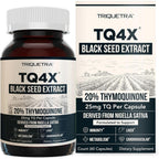 Triquetra Health TQ-Advanced 4X black seed extract capsules bottle front view