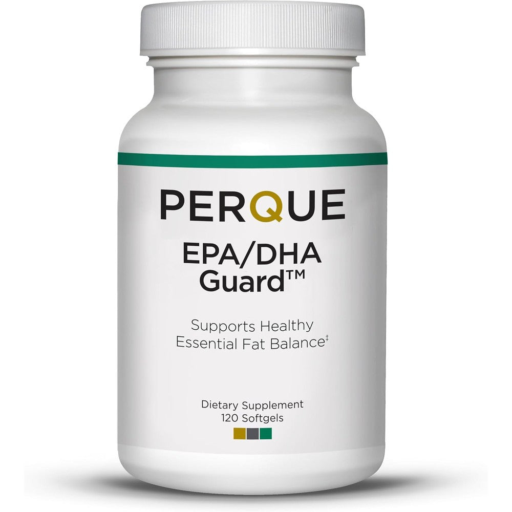 PERQUE EPA DHA Guard front view bottle packaging