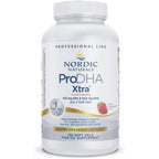 Nordic Naturals ProDHA 1000 strawberry flavor front bottle view supplement