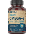 Deva vegan omega 3 supplement front view bottle