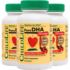 ChildLife Essentials Pure DHA for Kids Natural Berry front view bottle packaging