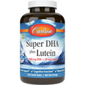 Carlson Super DHA Plus Lutein softgels bottle front view