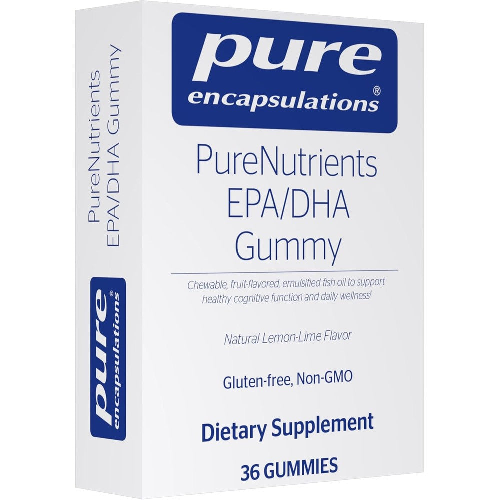 Pure Encapsulations PureNutrients EPA DHA Gummy front view box