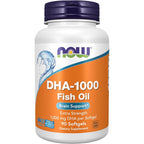 Now Foods DHA 1000 Brain Support Extra Strength Front View