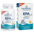 Nordic Naturals EPA Xtra fish oil front view of the retail product bottle and box packaging.