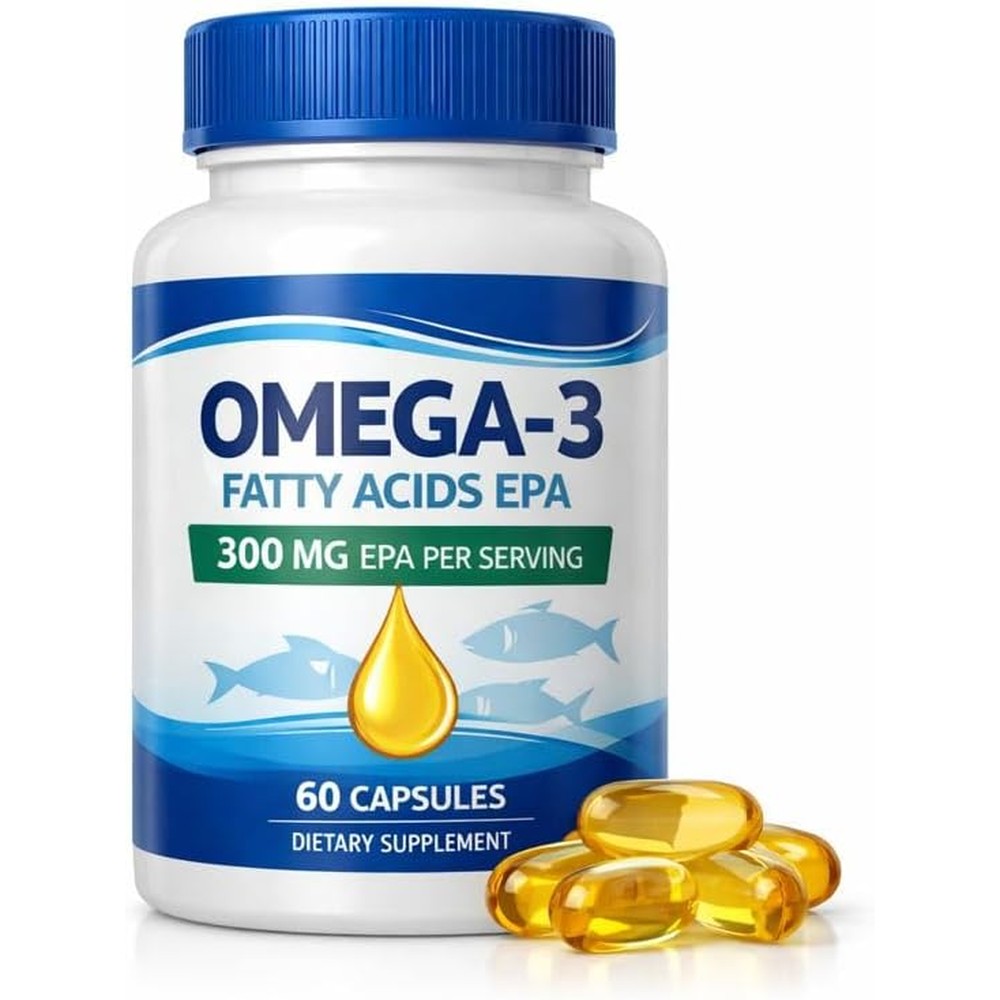 Optimum Nutrition Omega 3 300mg capsules bottle front view