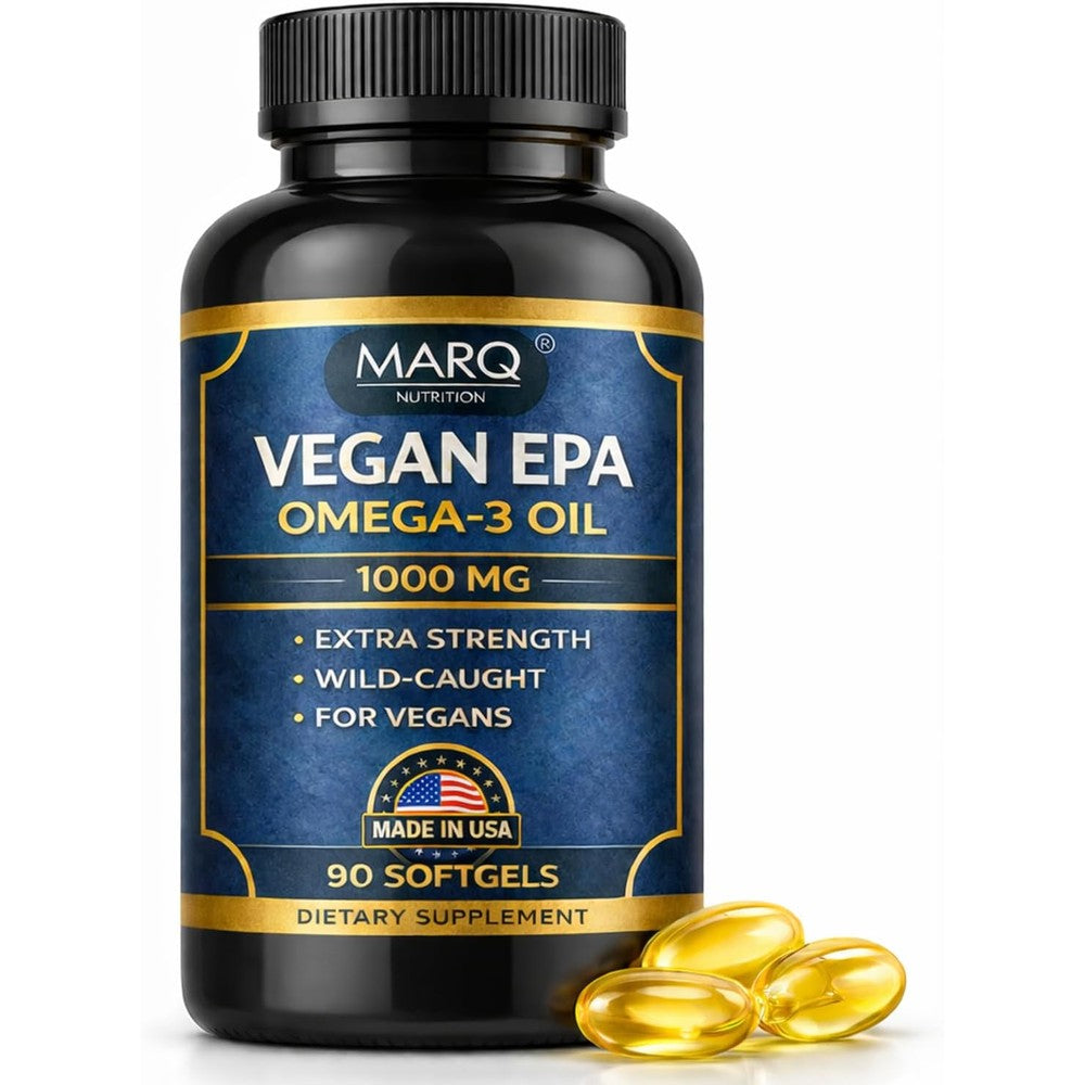 Marq Nutrition Vegan EPA 1000mg bottle front view