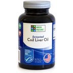 Green Pasture fermented cod liver oil 120 count bottle front view