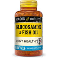 Mason Natural Glucosamine and Fish Oil softgels bottle front view packaging