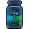 GNC Triple Strength Fish Oil Mini softgels bottle front view packaging