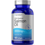 Horbaach Wild Alaskan Salmon Fish Oil front view bottle packaging