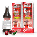 Emulsion De Escocia cod liver oil liquid supplement bottles front view packaging