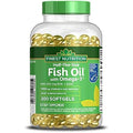 Finest Nutrition Half Size Fish Oil front view bottle