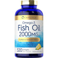 Carlyle Fish Oil 2000mg 320 Softgels front view bottle packaging