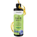 Naturalslim organic cold pressed flaxseed oil liquid front view bottle