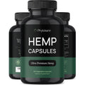Phytokann hemp oil capsules front view bottle packaging
