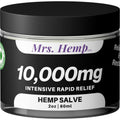 Mrs. Hemp extra strength hemp salve jar front view product package