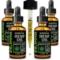 GreenIVe hemp oil drops front view packaging