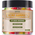 Afxmate Grtgg hemp oil gummies bottle front view supplement container