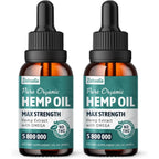 Ziehooge high potency hemp oil drops front view bottle and packaging