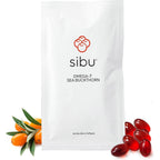 Cdi Sibu Sea Buckthorn Omega 7 Softgels front view of sachet packaging