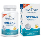Nordic Naturals Omega-3 Lemon Flavor softgels bottle front view packaging