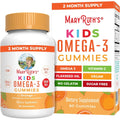 MaryRuth Organics Kids Vegan Omega 3 Gummies front view bottle packaging