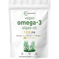 Micro Ingredients vegan omega 3 algae oil front pouch view