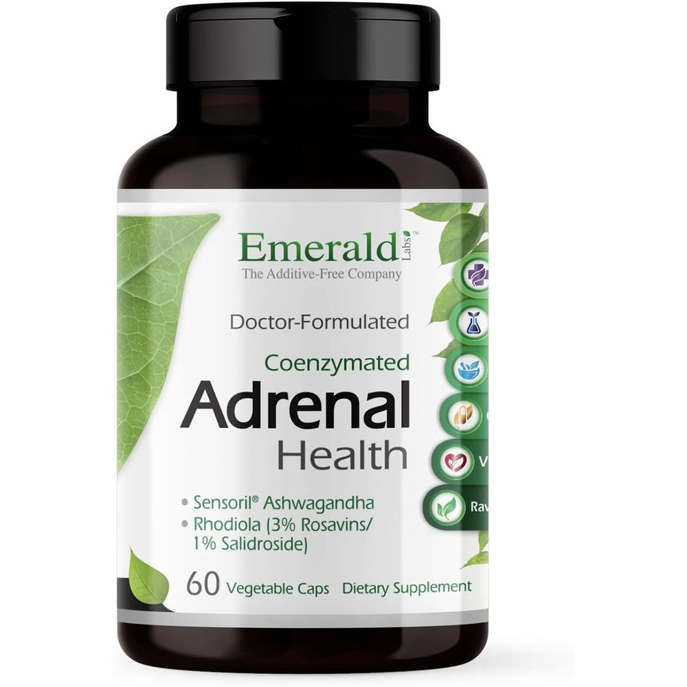 Emerald Labs Adrenal Health front view bottle