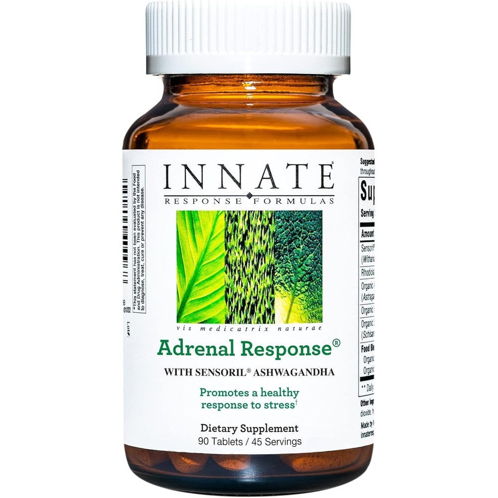 Innate Response Formulas Adrenal Response 90 tablets front bottle view