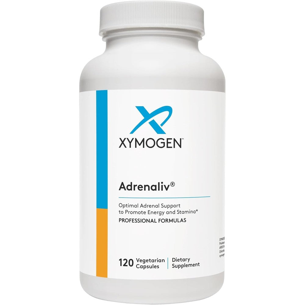 Xymogen Adrenaliv front view bottle packaging