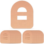 Hurifeng Omnipod 5 Overpatches beige adhesive tape front view for CGM security.